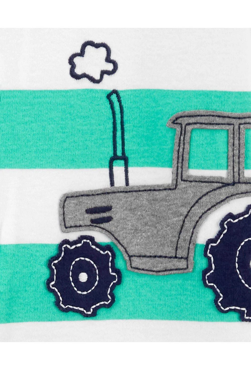 Carter's Pijama bebe cu fermoar Tractor foto