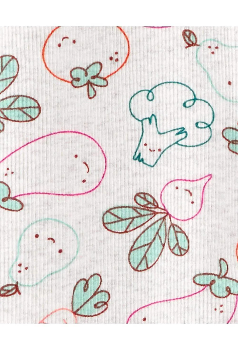 Carter's Pijama din bumbac Legume foto