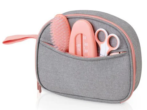 Set pentru ingrijire Babymoov Grooming Set Peach, 9 piese