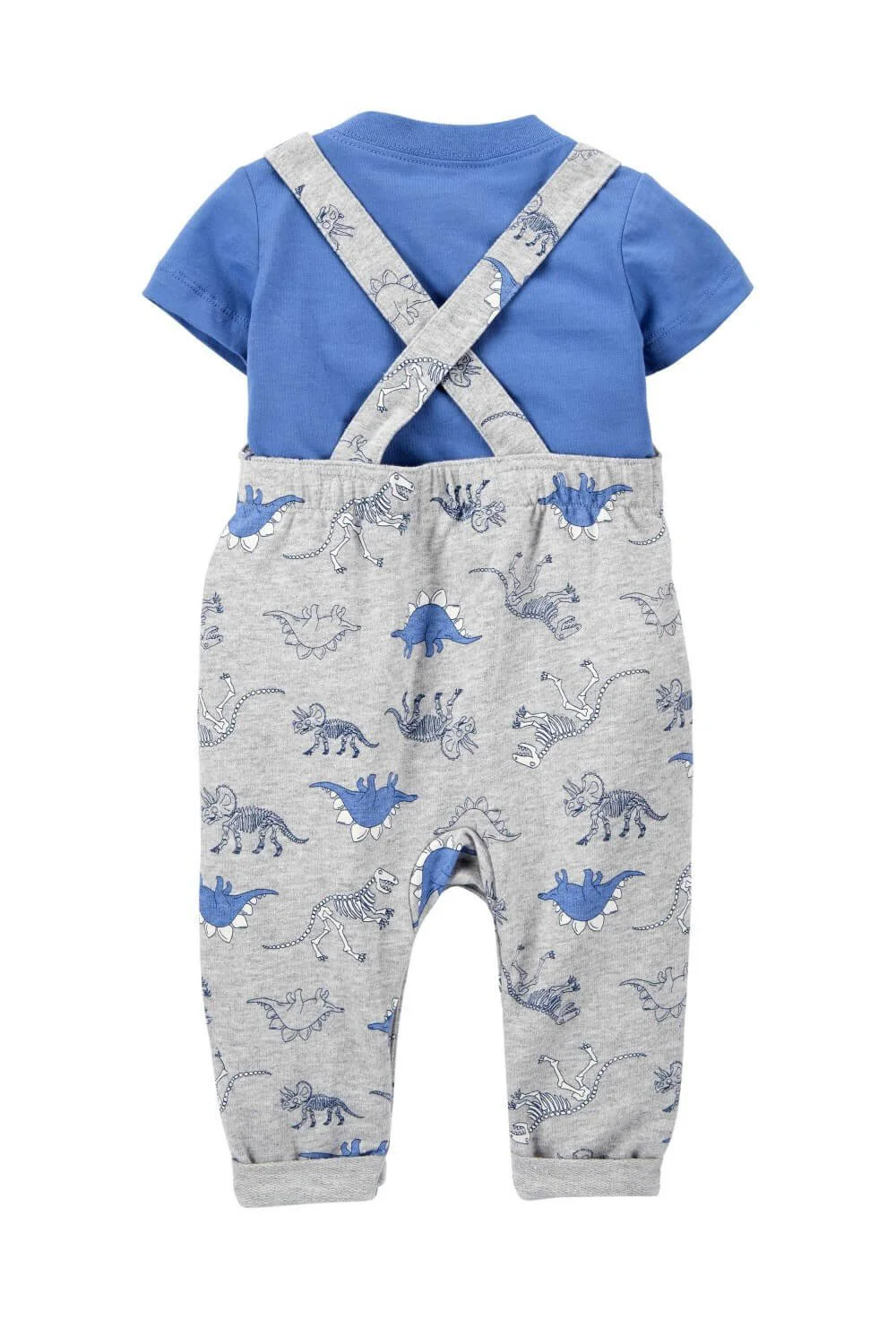 Carter's Set 2 piese Tricou si salopeta Dinozauri foto