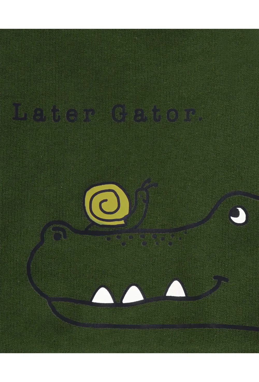 Carter's Set 3 piese Bluza, pantaloni si body Aligator foto