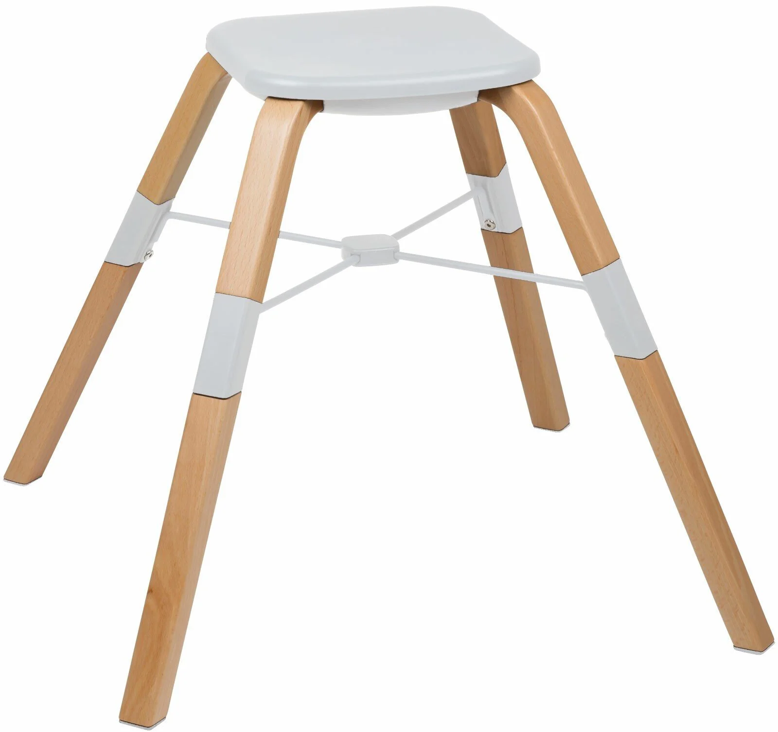 Scaun de masa 360° BabyGo Carou Alb