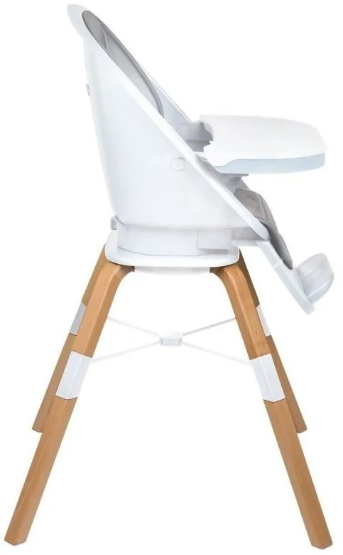 Scaun de masa 360° BabyGo Carou Alb