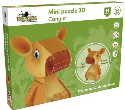 Mini puzzle 3D Noriel "Cangur" foto