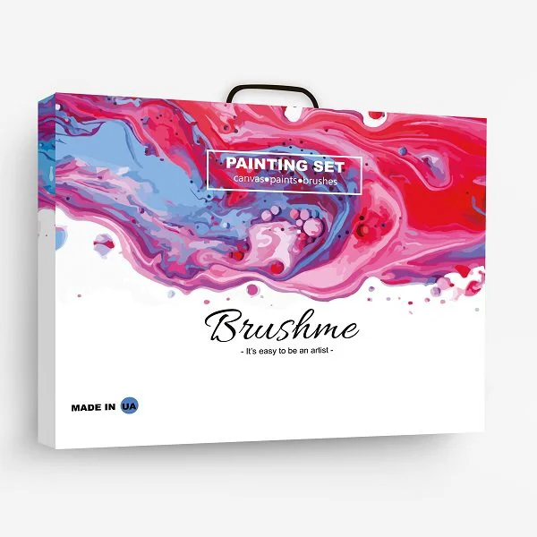 Набор для рисования BrushMe Париж из-за угла