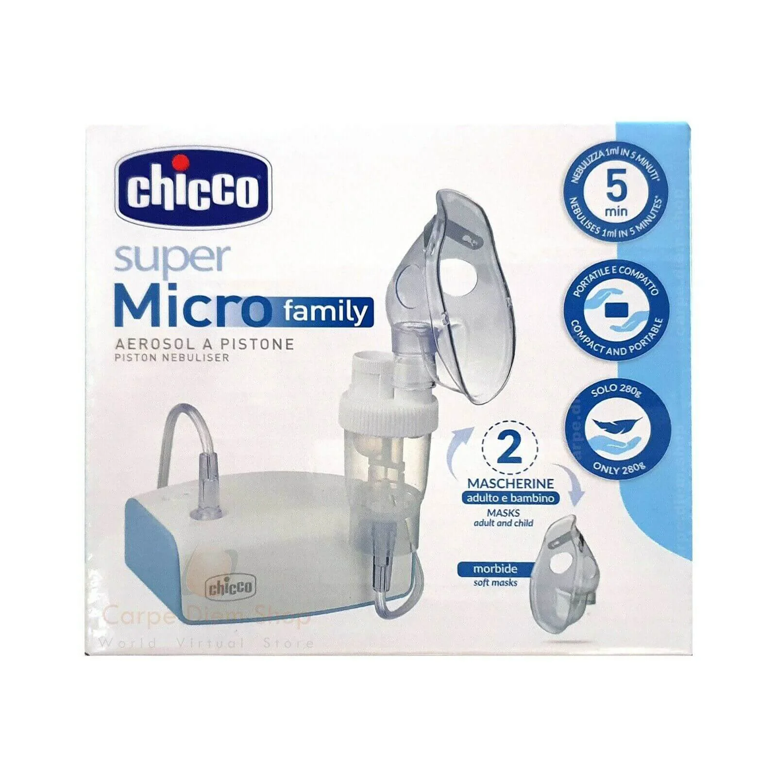 Nebuliser cu ultrasunete Chicco Micro