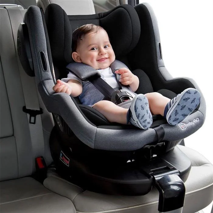 Автокресло с системой Isofix 360 BabyGo ISO 0-18 кг Grey