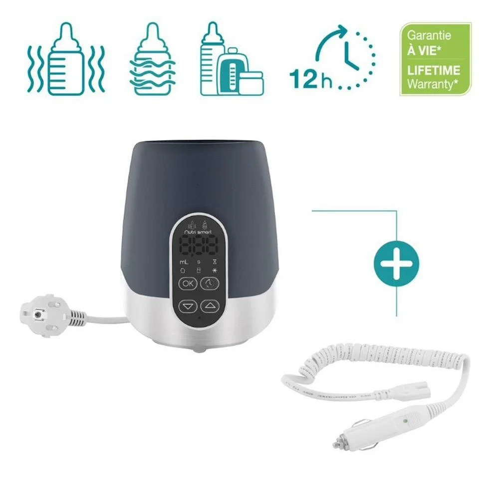 Incalzitor pentru biberoane si recipiente Babymoov NutriSmart pentru casa si masina