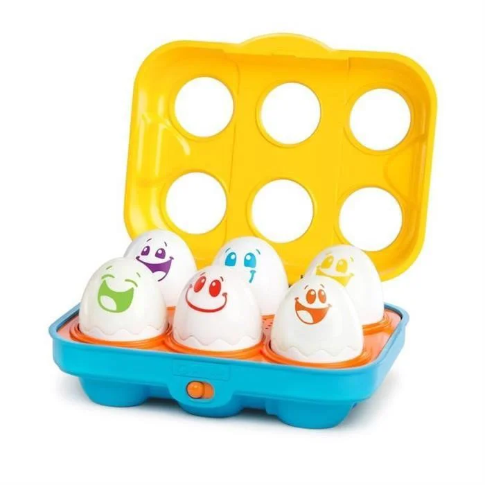 Jucarie Bright Starts Put N Shake Eggs - Giggling Gourmet