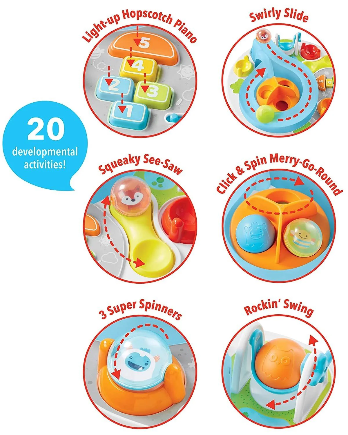 Интерактивный столик Skip Hop Explore & More foto