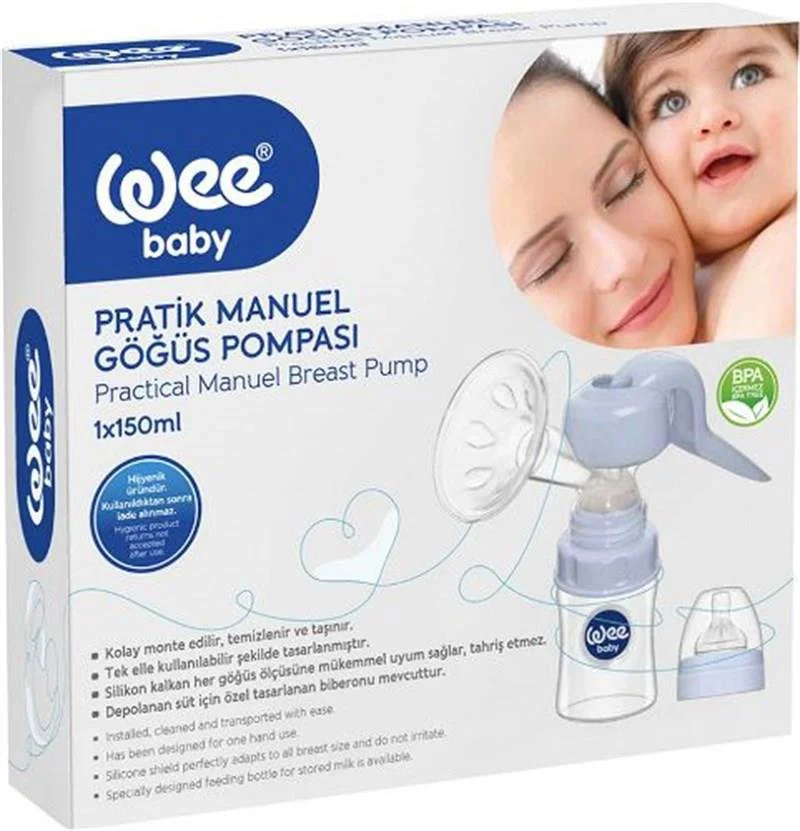 Pompa pentru san manuala Wee Baby foto