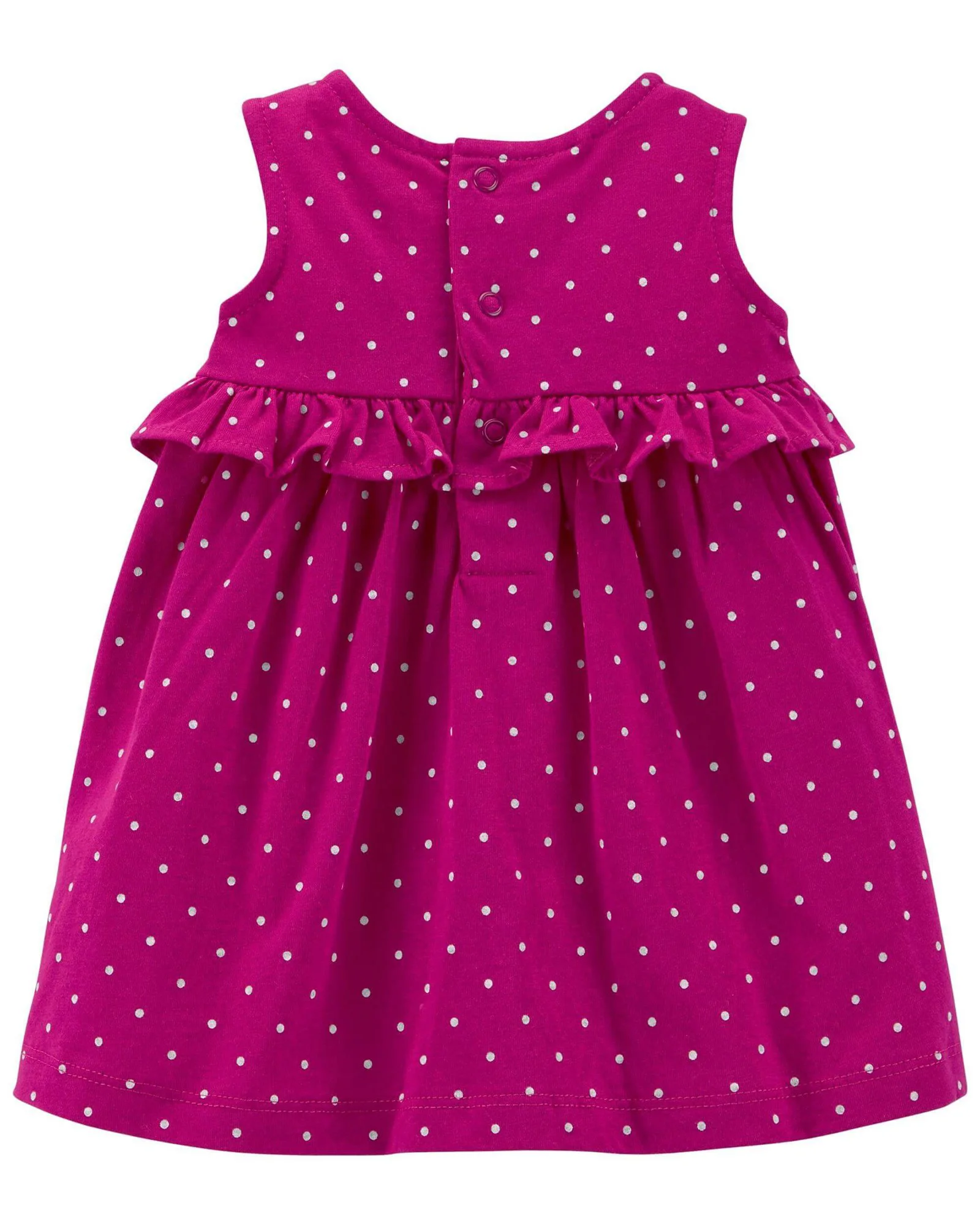 Carter's Set 2 piese Salopeta si rochita cu buline