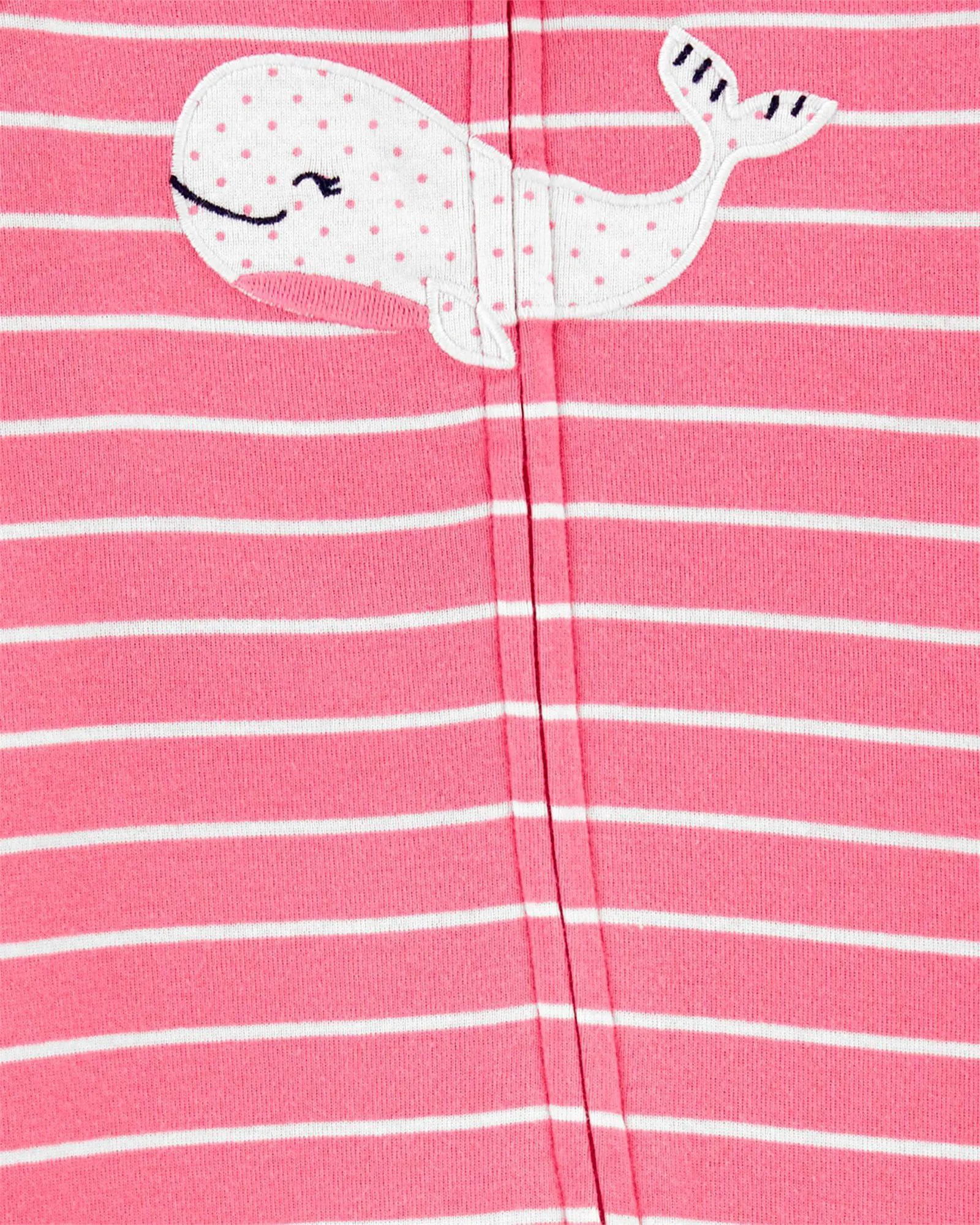 Carter's Pijama roz Balena foto