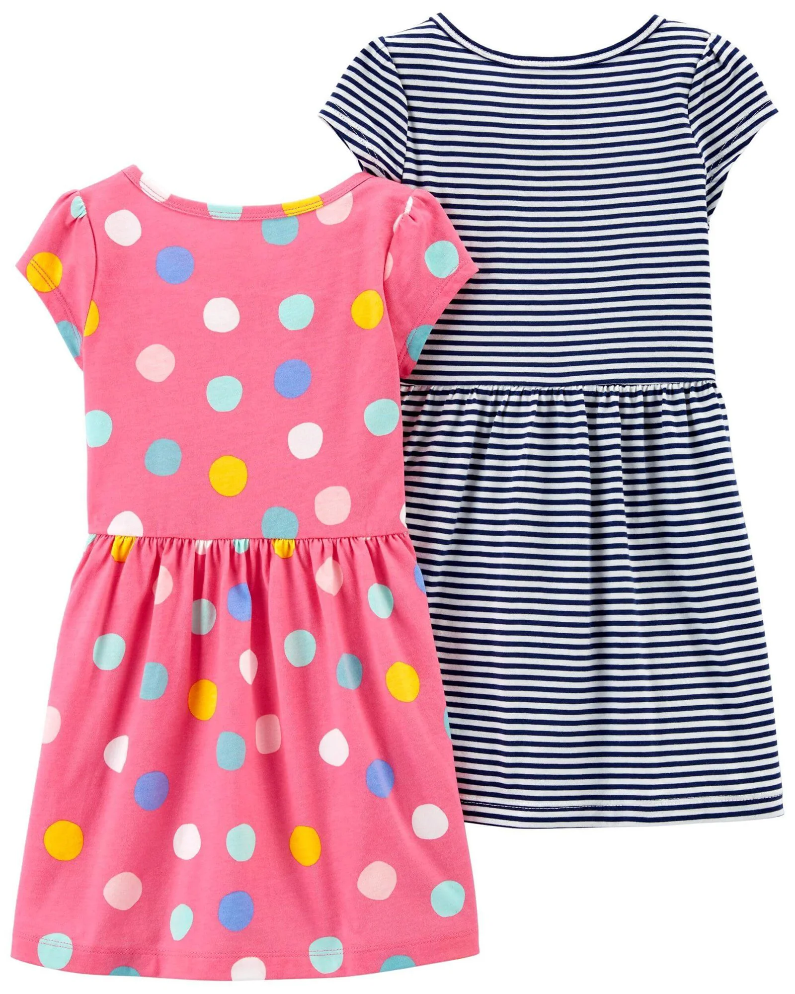 Carter's Set 2 rochite cu buline si dungi