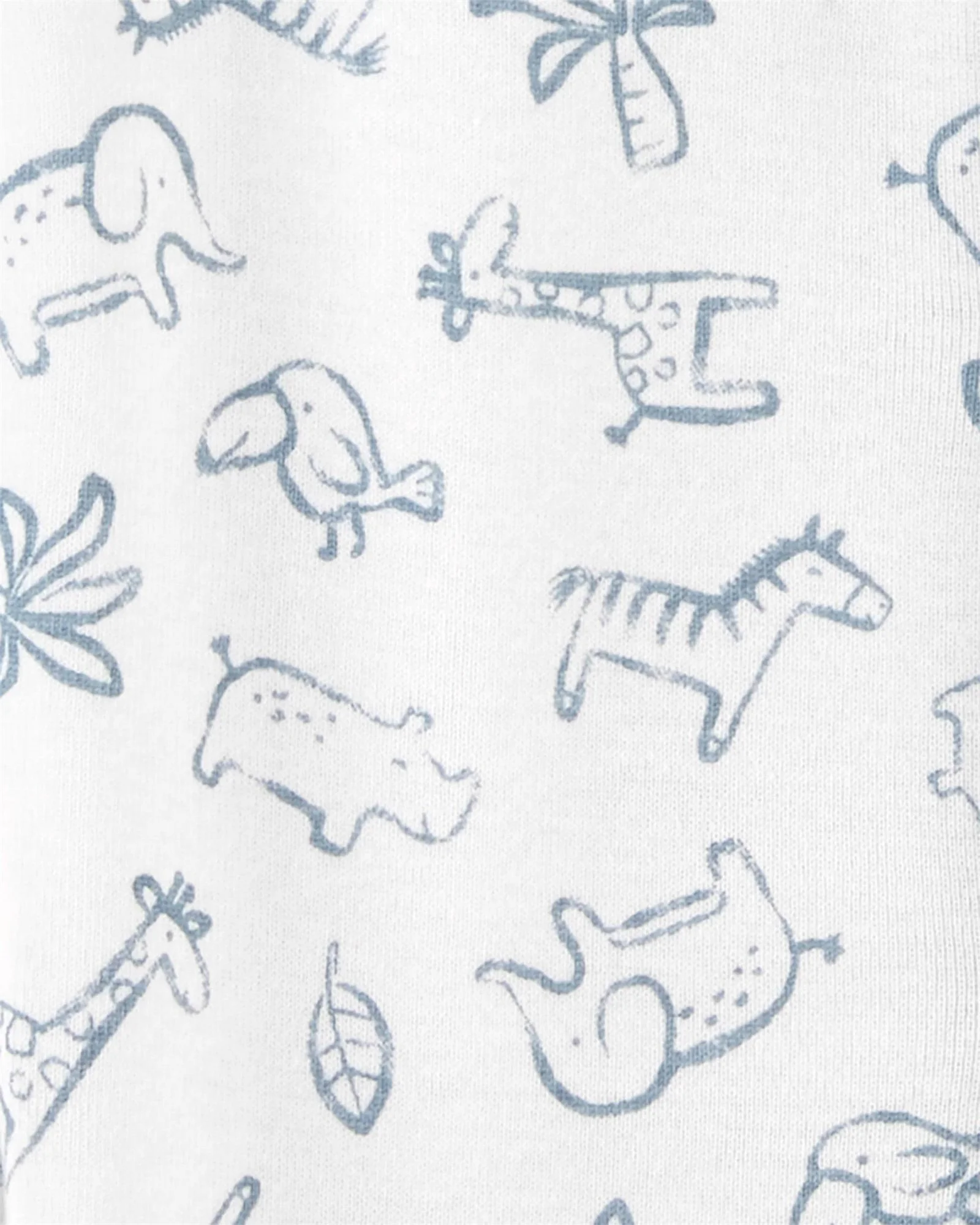 Carter's Pijama cu capse Animale foto