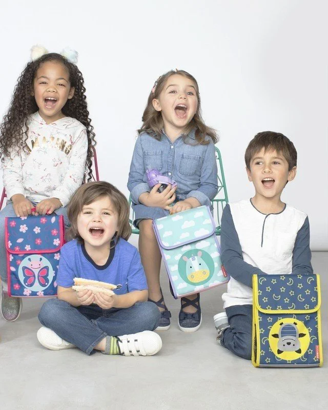 Punga pentru pranz Skip Hop Zoo Liliac foto