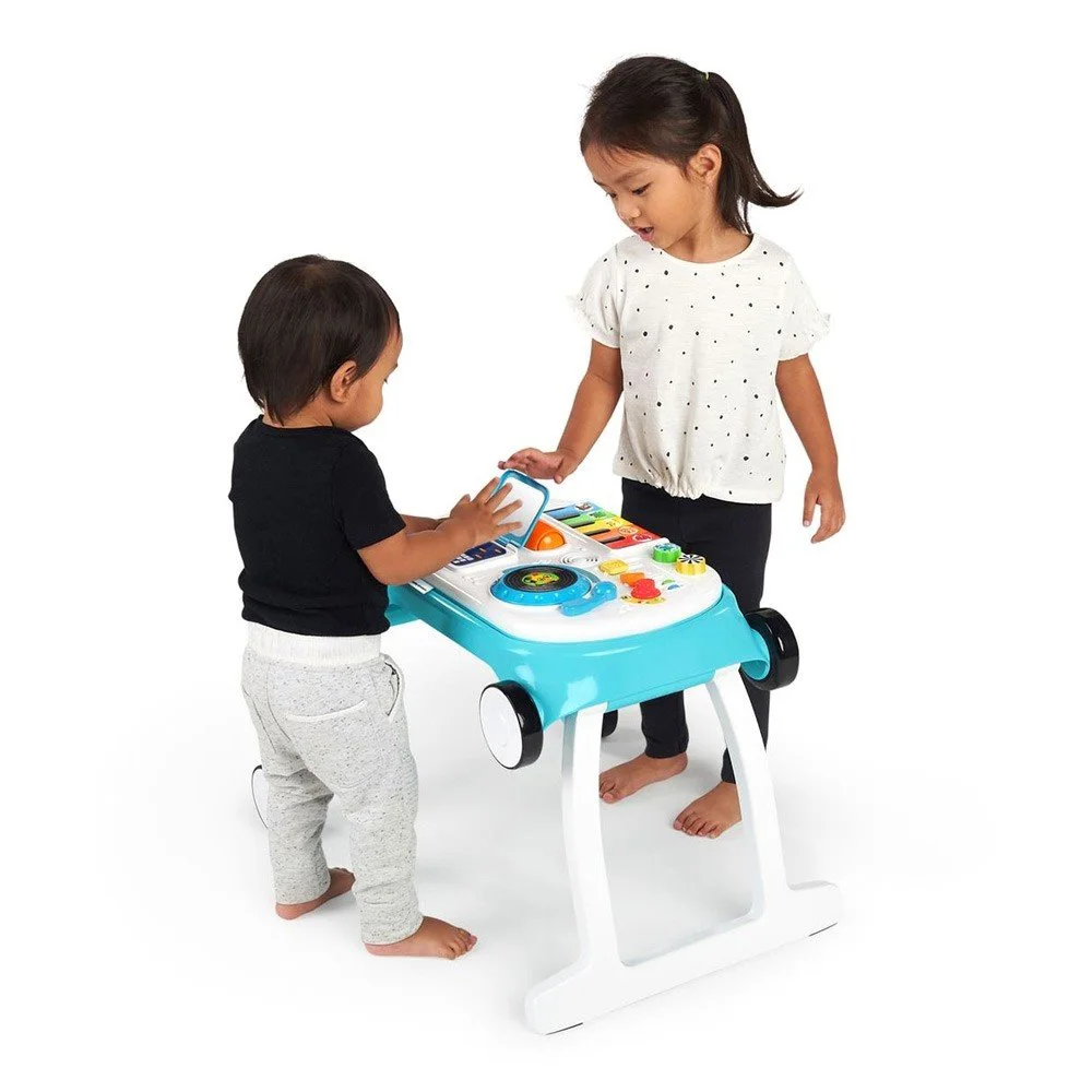 Centru de activitati 4 in 1 Baby Einstein Mix & Roll