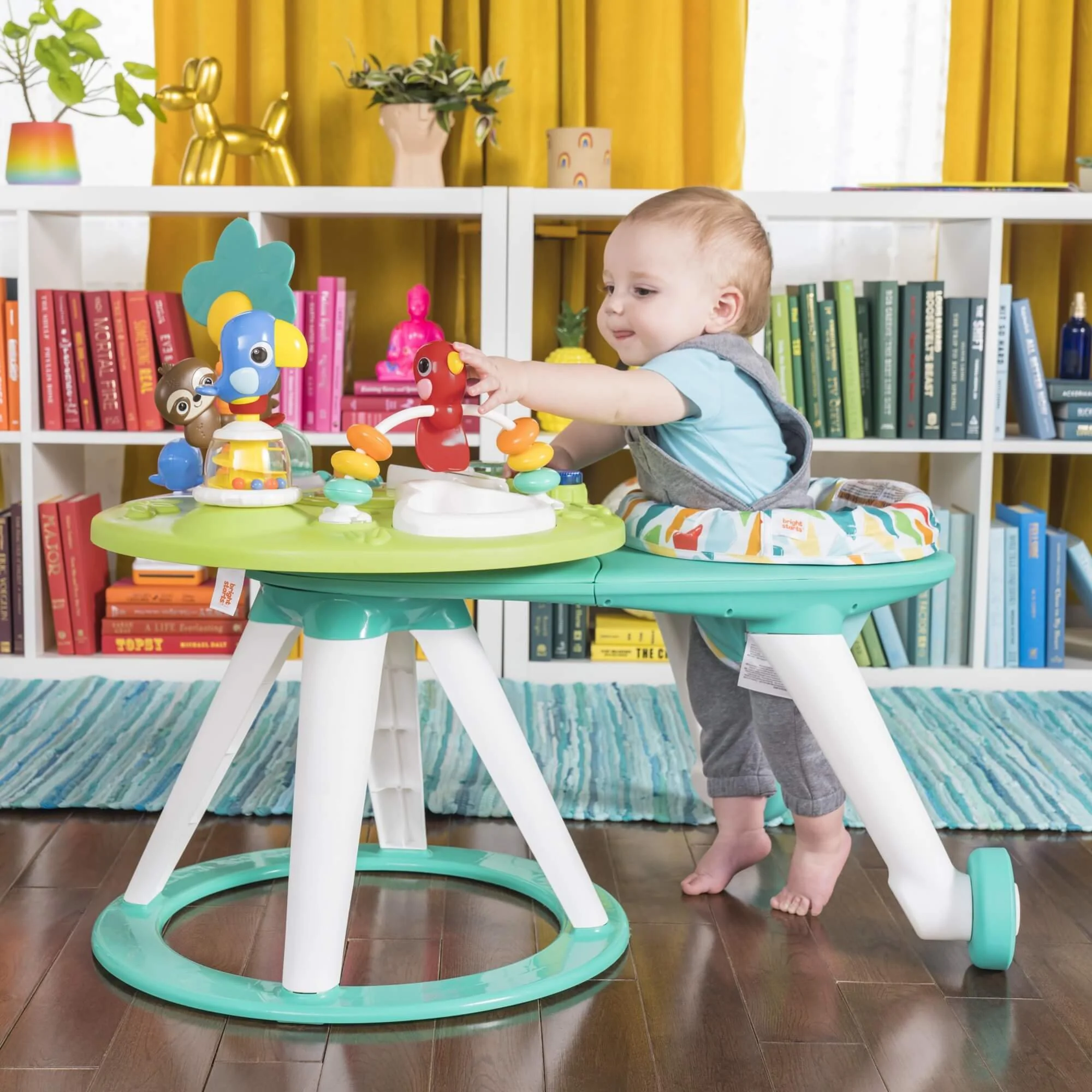 Centru de activitati 2 in 1 Bright Starts Tropic Cool foto