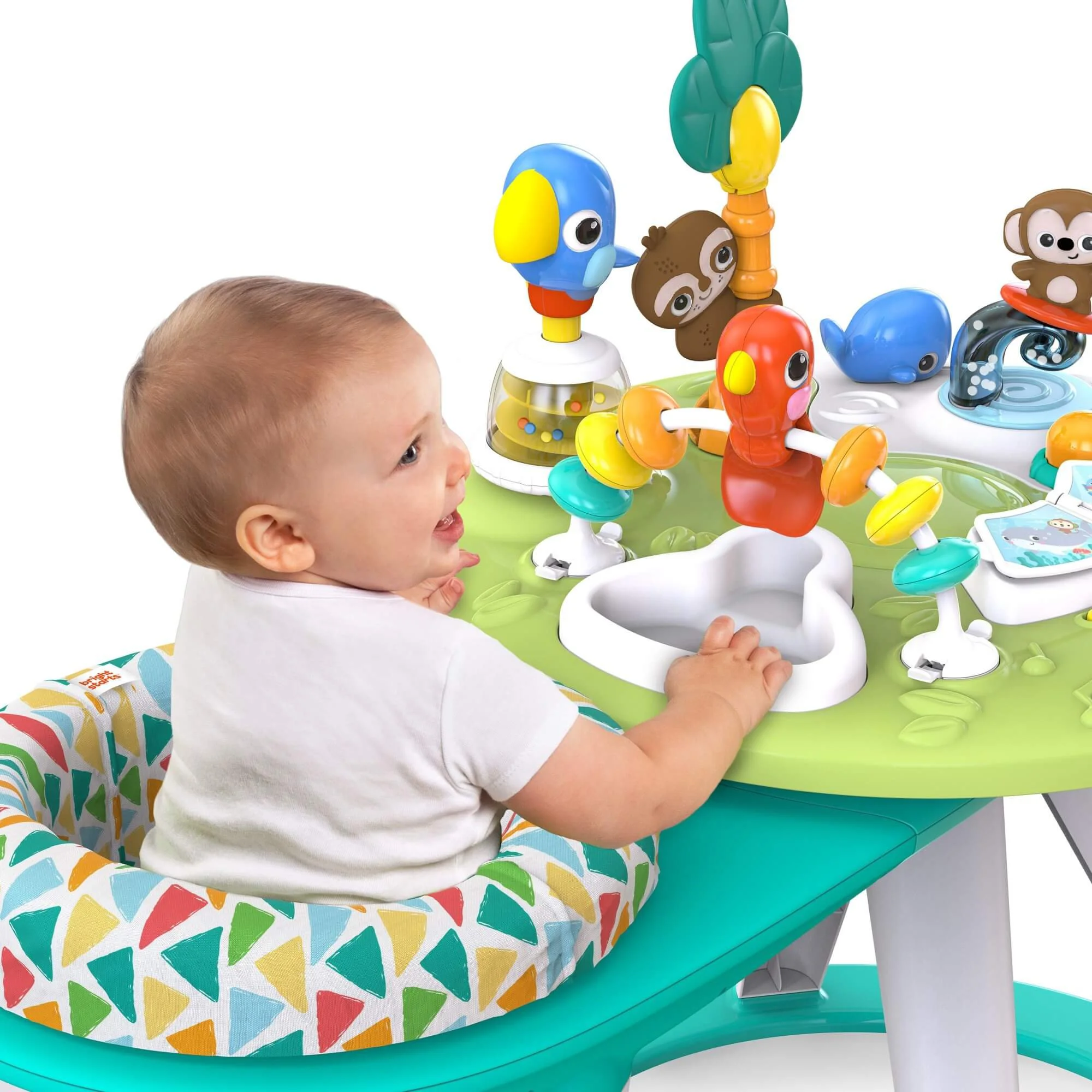 Centru de activitati 2 in 1 Bright Starts Tropic Cool foto