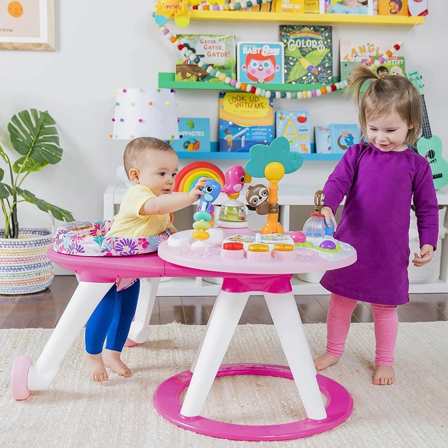 Игровой развивающий центр 2 в 1 Bright Starts Tropic Coral foto