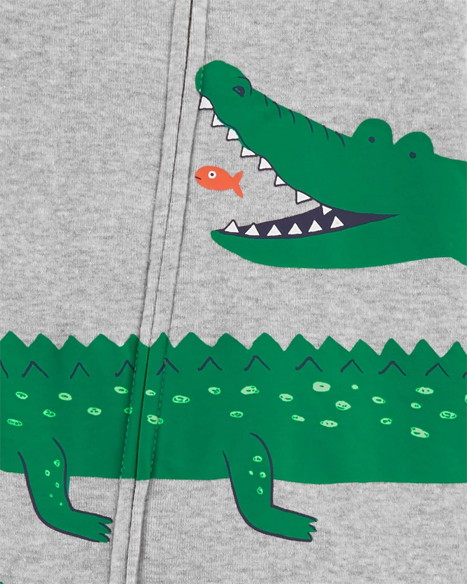 Carter's Pijama cu fermoar Aligator