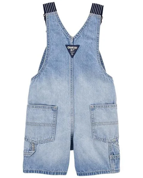 OshKosh Salopeta scurta denim prespalat