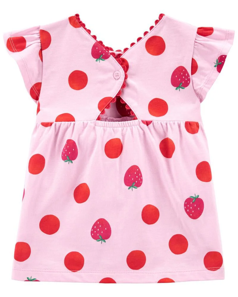 Carter's Set 2 piese Top si pantaloni Capsuni foto