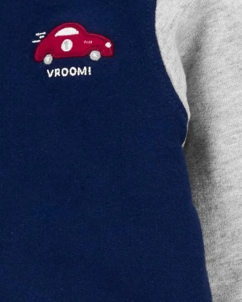 Carter's Set 3 piese Hanorac, pantaloni si body Varsity foto