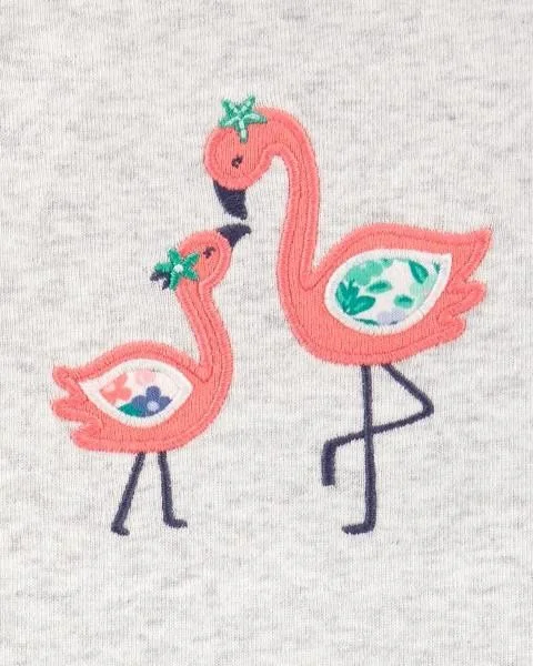 Carter's Set 2 piese Body si pantaloni Flamingo foto