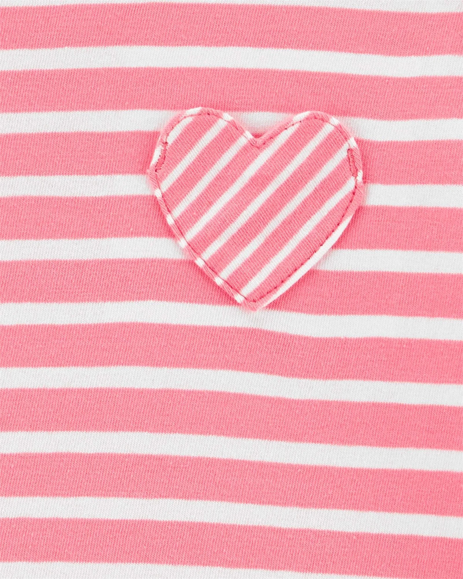 Carter's Tricou roz cu dungi