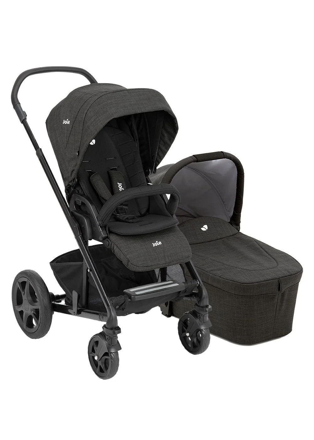 Многофункциональная коляска 2 в 1 Joie Chrome Deluxe Pavement