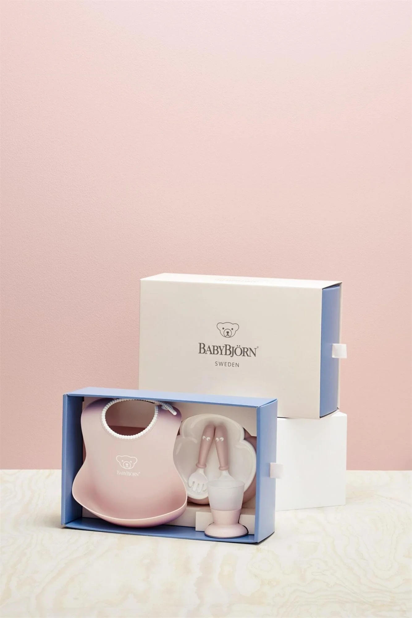 Набор для кормления BabyBjorn Powder Pink