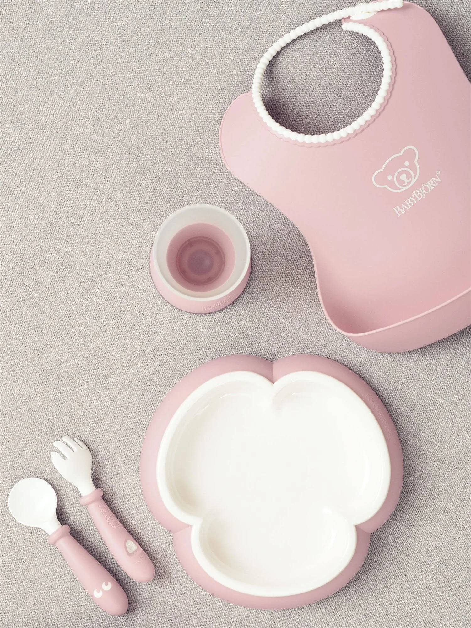 Набор для кормления BabyBjorn Powder Pink