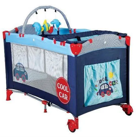 Кроватка-манеж BabyGo Sleepwell Car