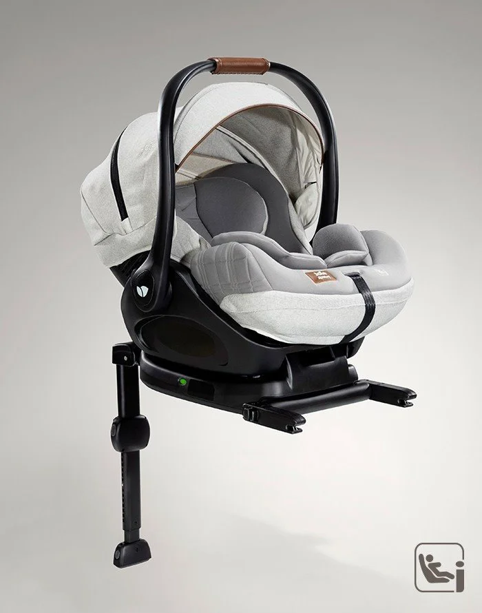 Scoica auto inclinabila i-Size Joie i-Level Signature Oyster, nastere - 85 cm foto