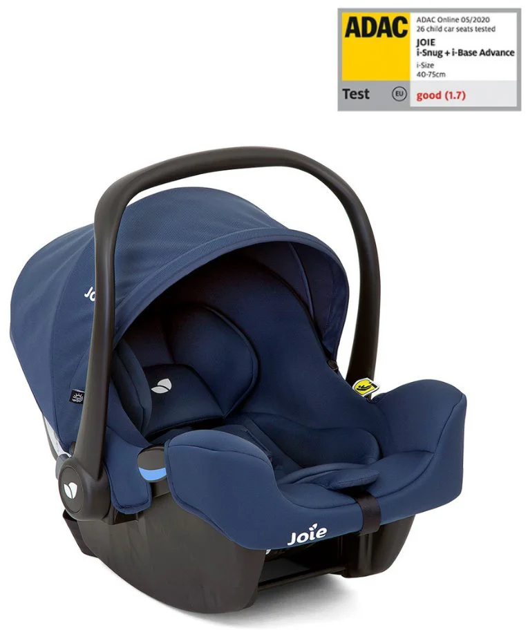 Автокресло Joie i-Snug Deep Sea, с рождения до роста 75 см foto