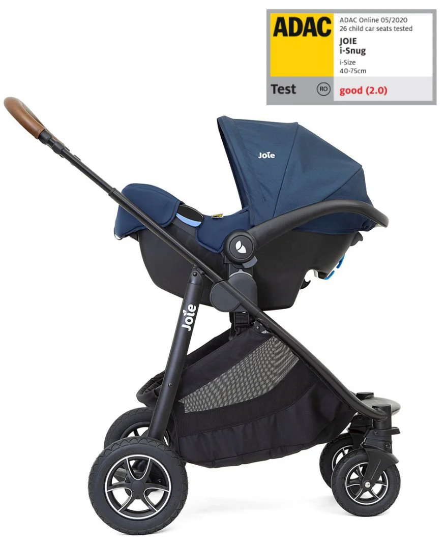 Автокресло Joie i-Snug Deep Sea, с рождения до роста 75 см foto