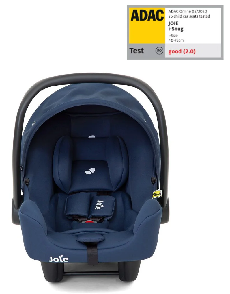Автокресло Joie i-Snug Deep Sea, с рождения до роста 75 см foto