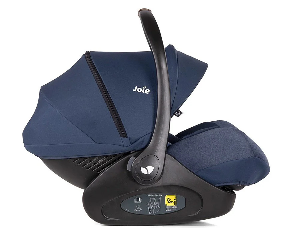 Scoica auto inclinabila i-Size Joie i-Level Deep Sea, nastere - 85 cm