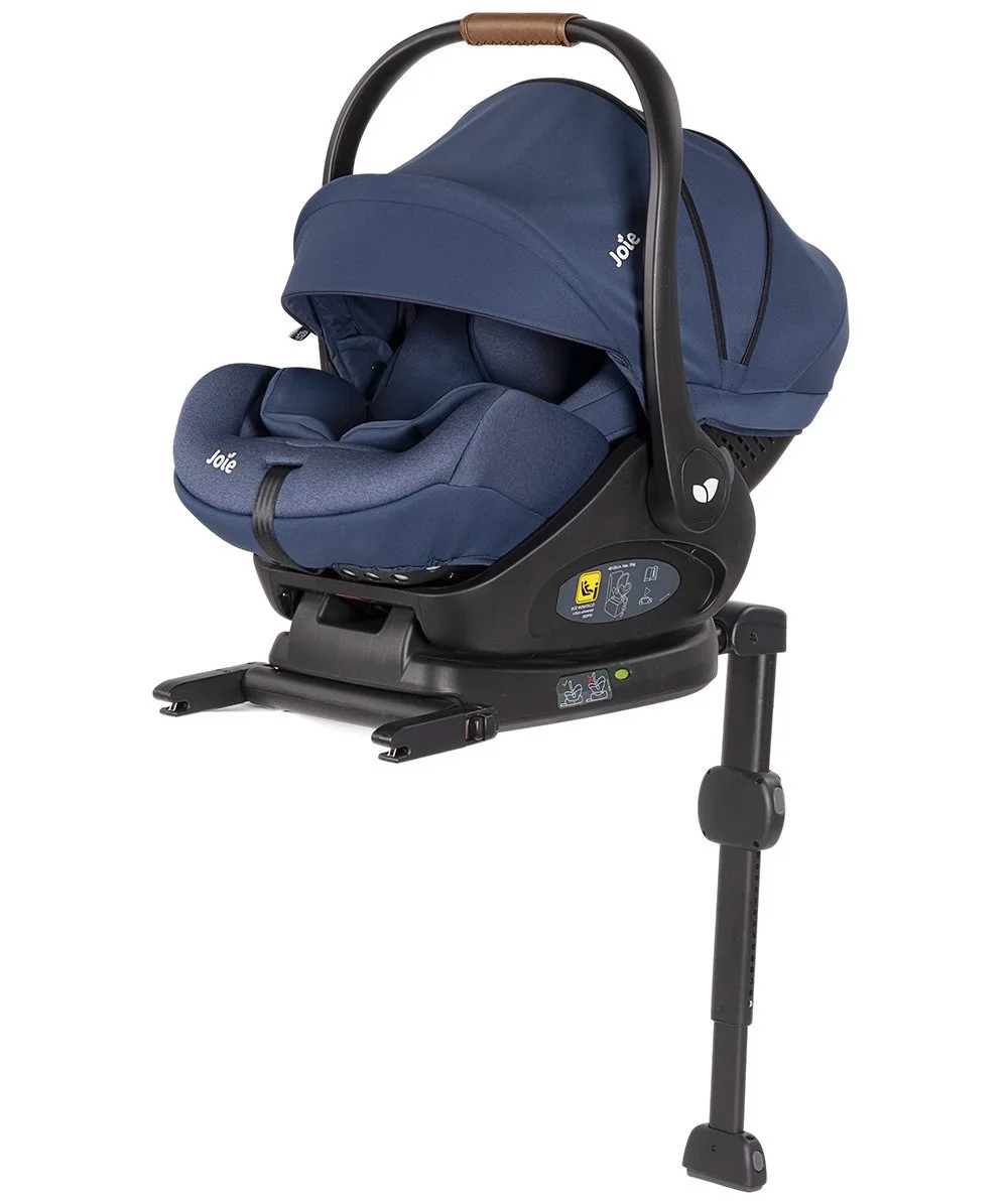 Scoica auto inclinabila i-Size Joie i-Level Deep Sea, nastere - 85 cm