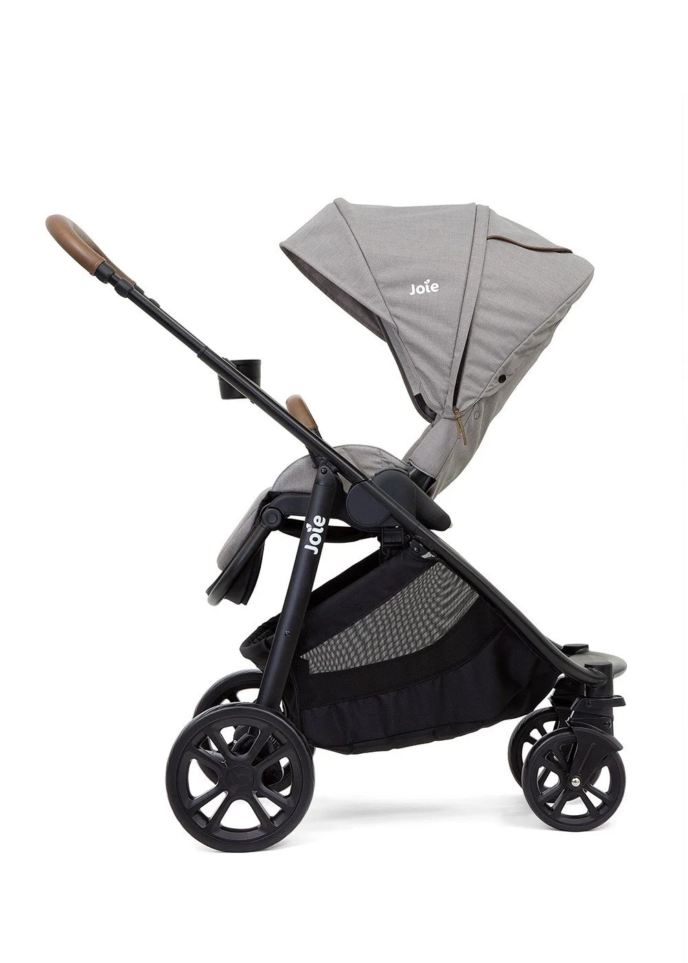Коляска Joie Versatrax E Gray Flannel foto