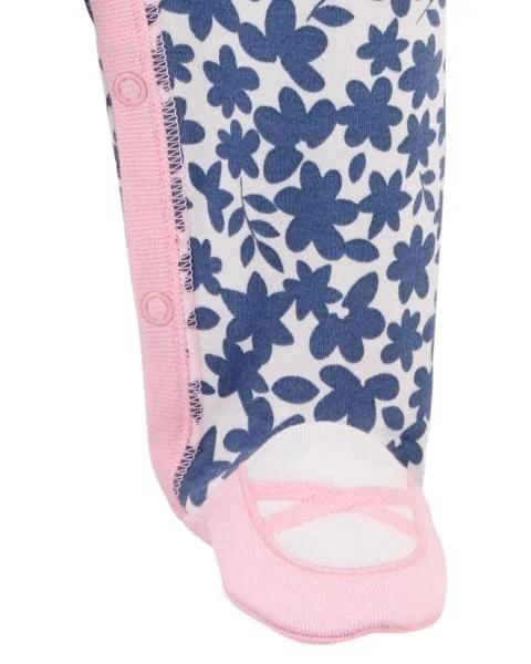 Carter's Pijama cu capse Flori foto