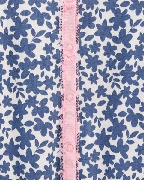 Carter's Pijama cu capse Flori foto
