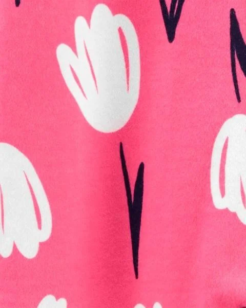 Carter's Pijama cu fermoar reversibil Lalele foto