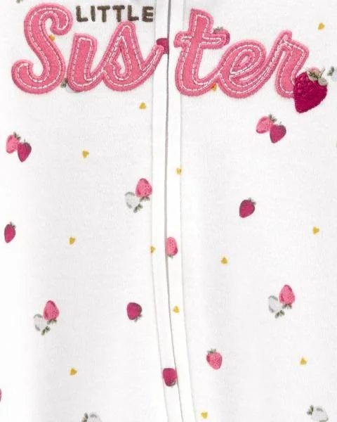 Carter's Pijama cu fermoar reversibil Sora mai mica foto
