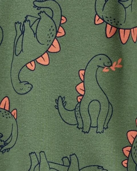 Carter's Set 3 piese - 2 Pijamale si caciulita Dinozauri foto