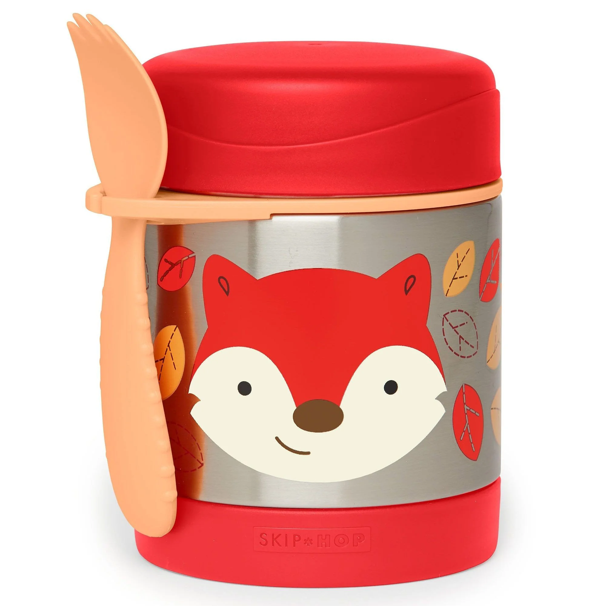 Термос со столовым прибором Skip Hop Zoo Лиса foto
