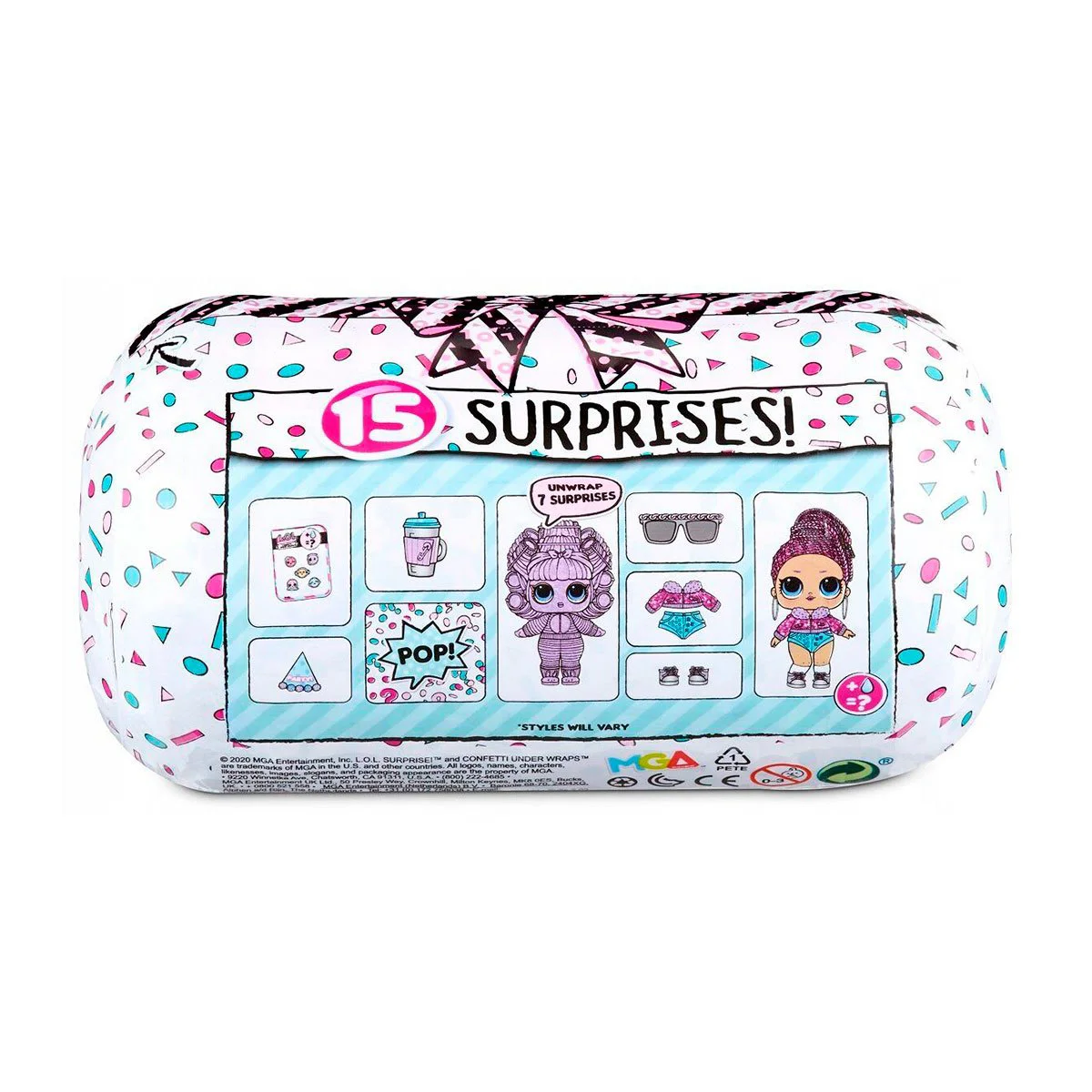 Игровой набор с куклой L.O.L. SURPRISE! Серии Under Wraps Confetti foto