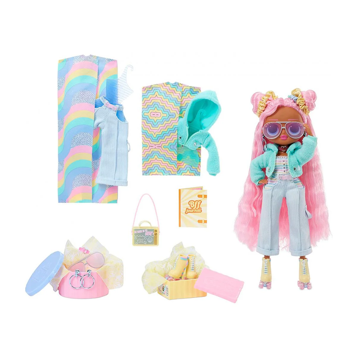 Set papusa L.O.L. Surprise! Seria O.M.G. S5 Sunshine Gurl foto