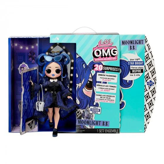 Set papusa L.O.L. Surprise! O.M.G. S5 Moonlight B.B. foto